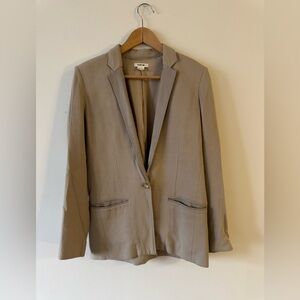 Helmut Lang Blazer with leather details